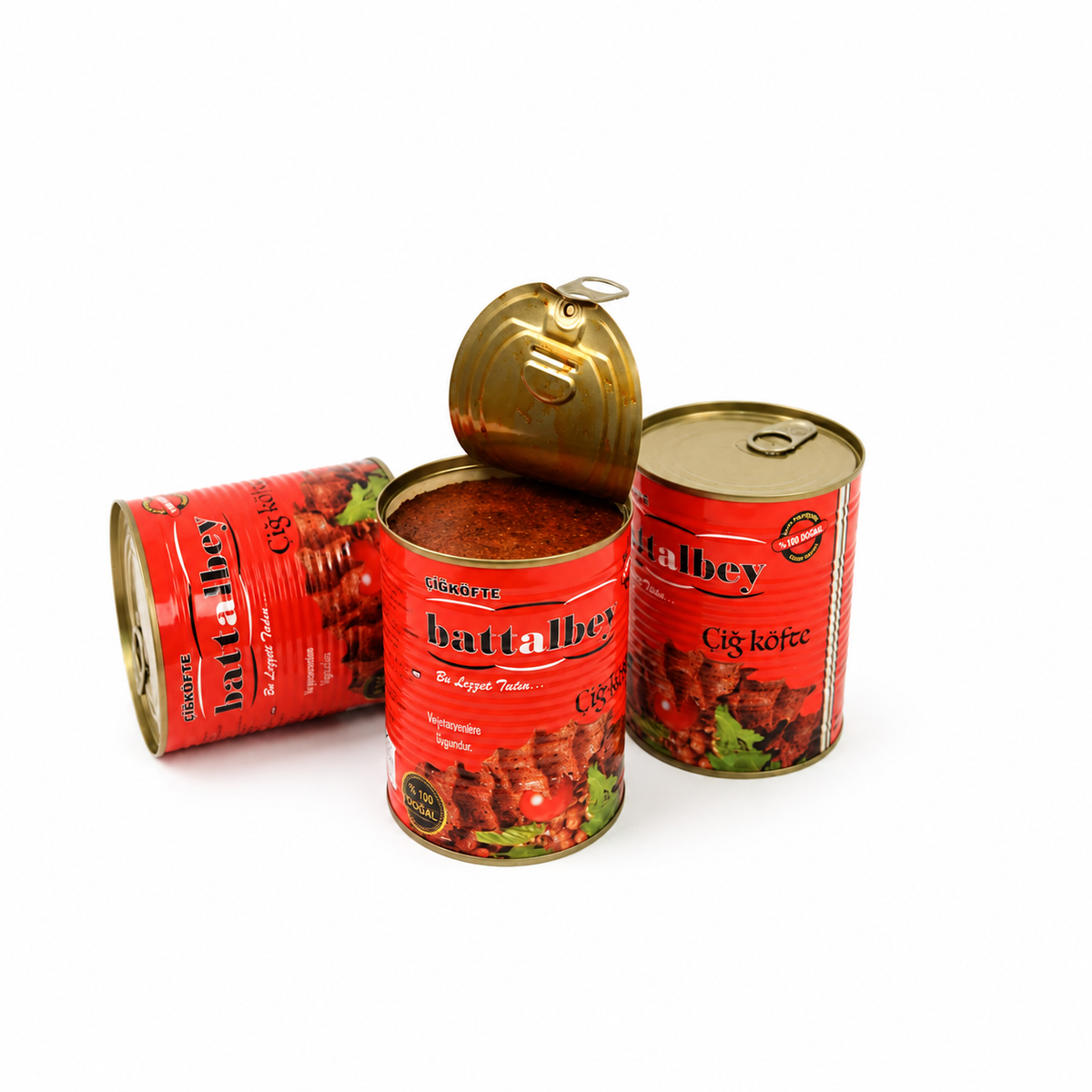 Battalbey Canned Cig Kofte 830 g on a white background