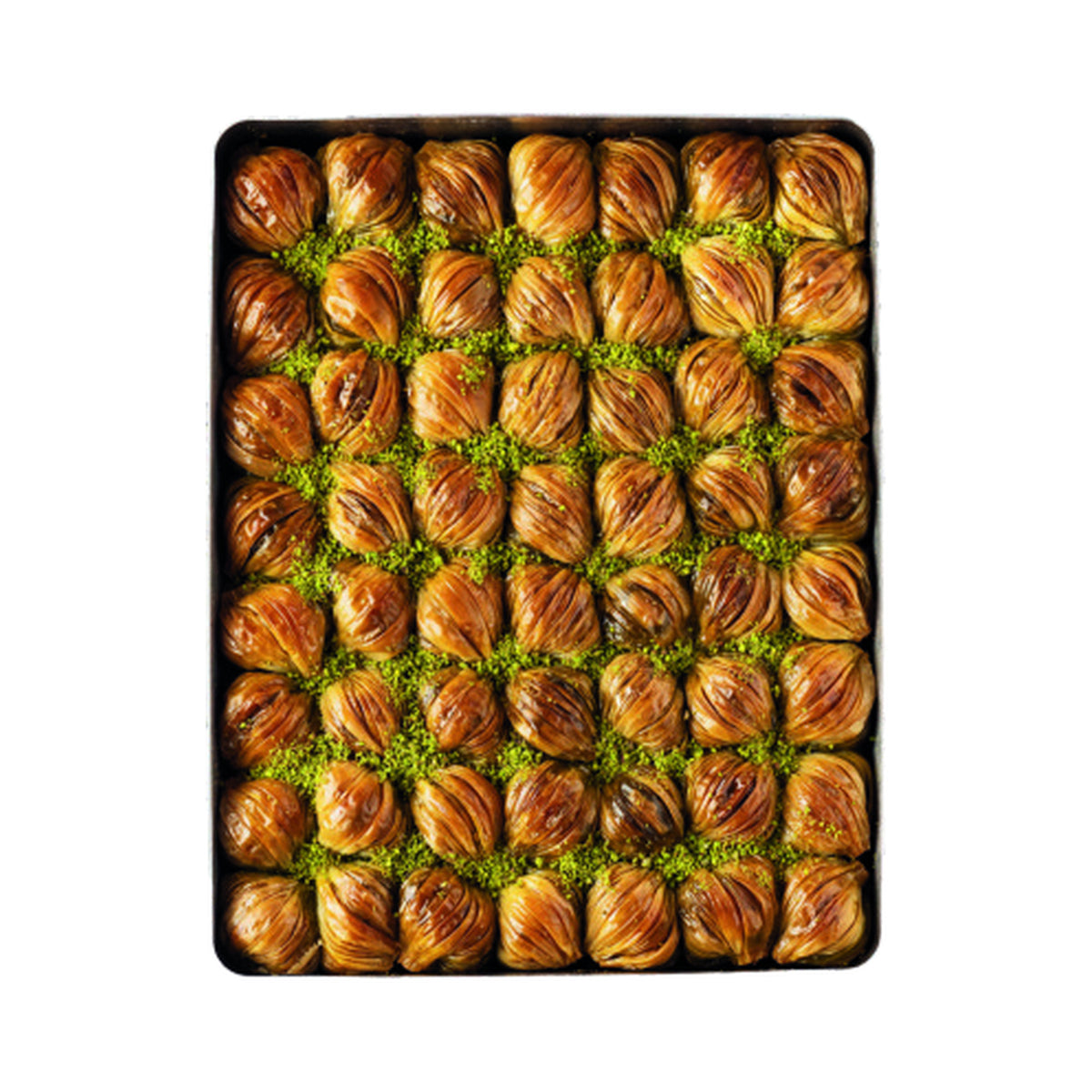 Bistorya Pistachio Shell Baklava 3000 g (Case of 1)