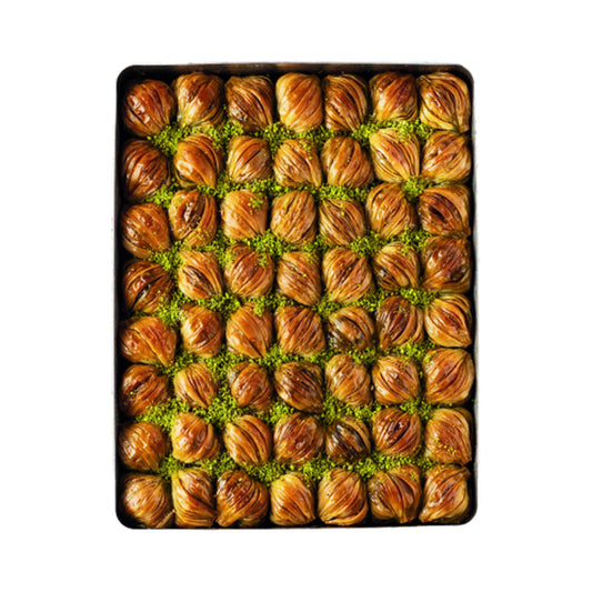 Bistorya Pistachio Shell Baklava 3000 g (Case of 1)