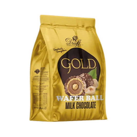 Draft Gold Whole Hazelnut Chocolate Coated Wafer 150 g