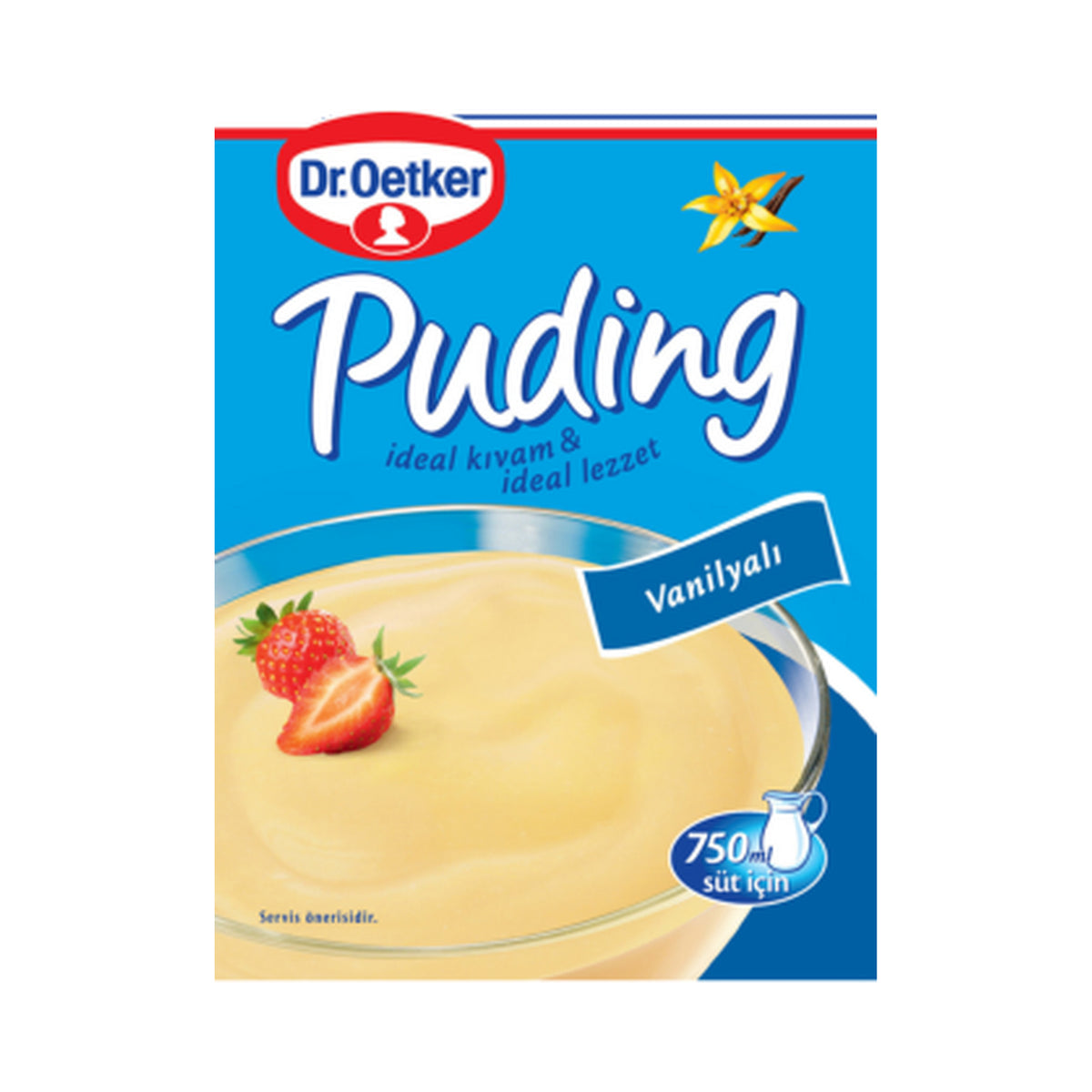 Dr. Oetker Vanilla Pudding Mix 120 g (Case of 24)