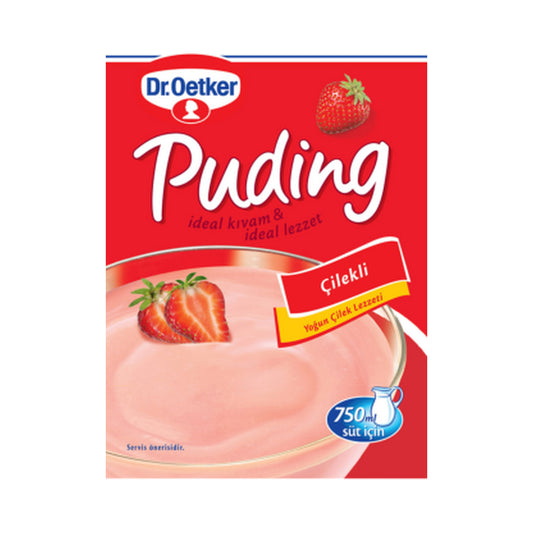 Dr. Oetker Strawberry Pudding Mix 120 g (Case of 24)