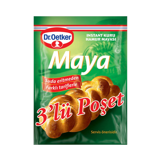 Dr. Oetker Dry Yeast 3-Pack 30 g