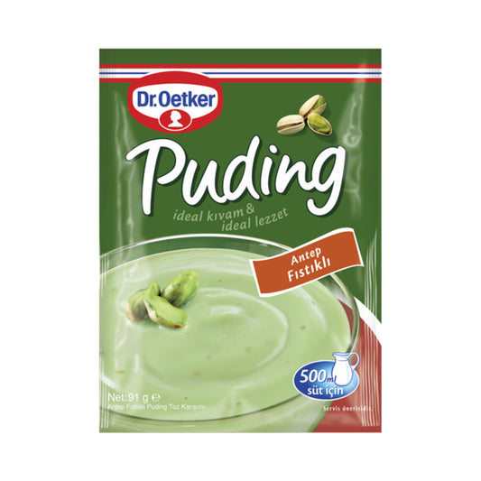 Dr. Oetker Pistachio Pudding Mix 91 g (Case of 24)