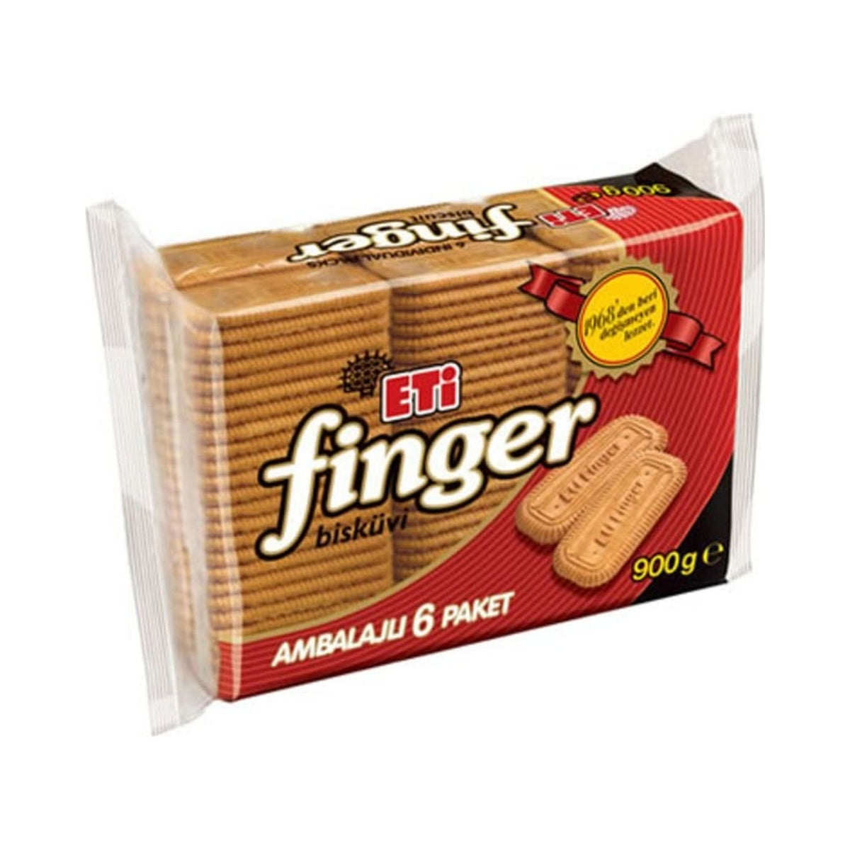 Eti Finger 900 g Tea Biscuits 6-Pack