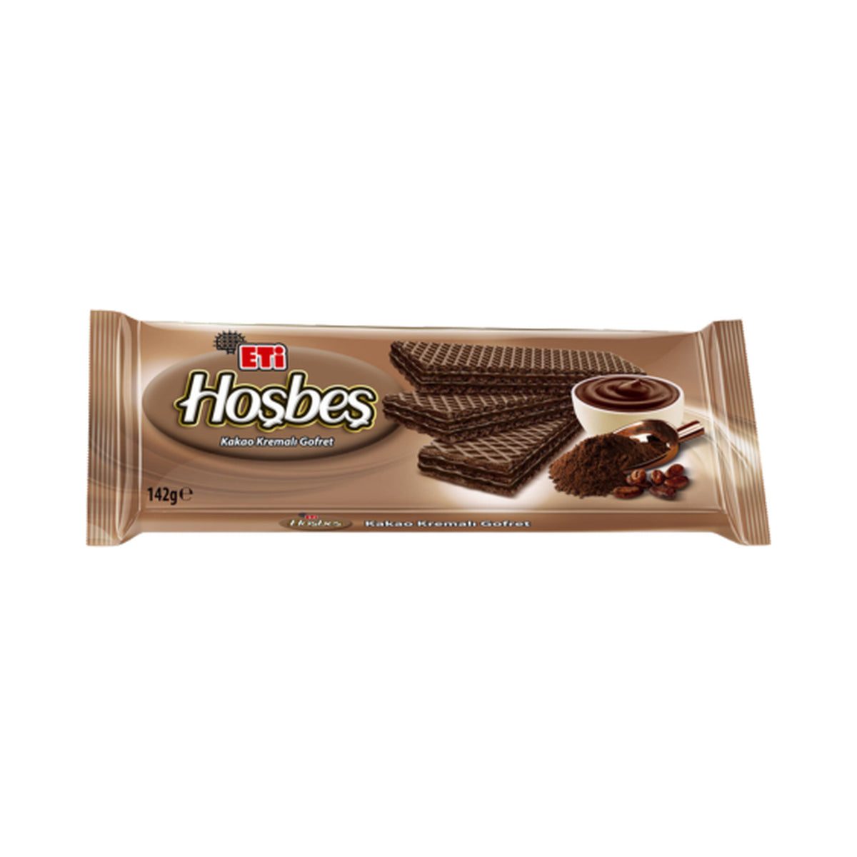 Eti Hosbes Chocolate Wafer 142 g (Case of 20)
