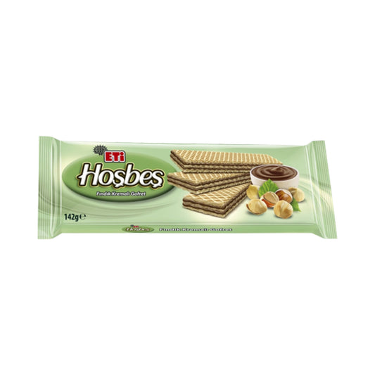 Eti Hosbes Hazelnut Wafer 142 g (Case of 20)