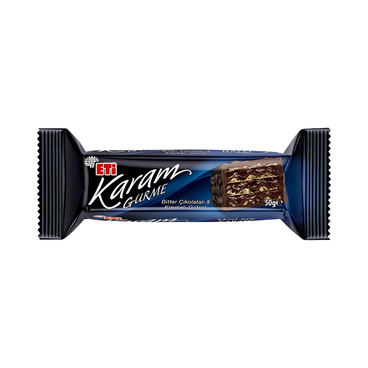 Eti Karam 50 g Gourmet Chocolate Wafer Bar