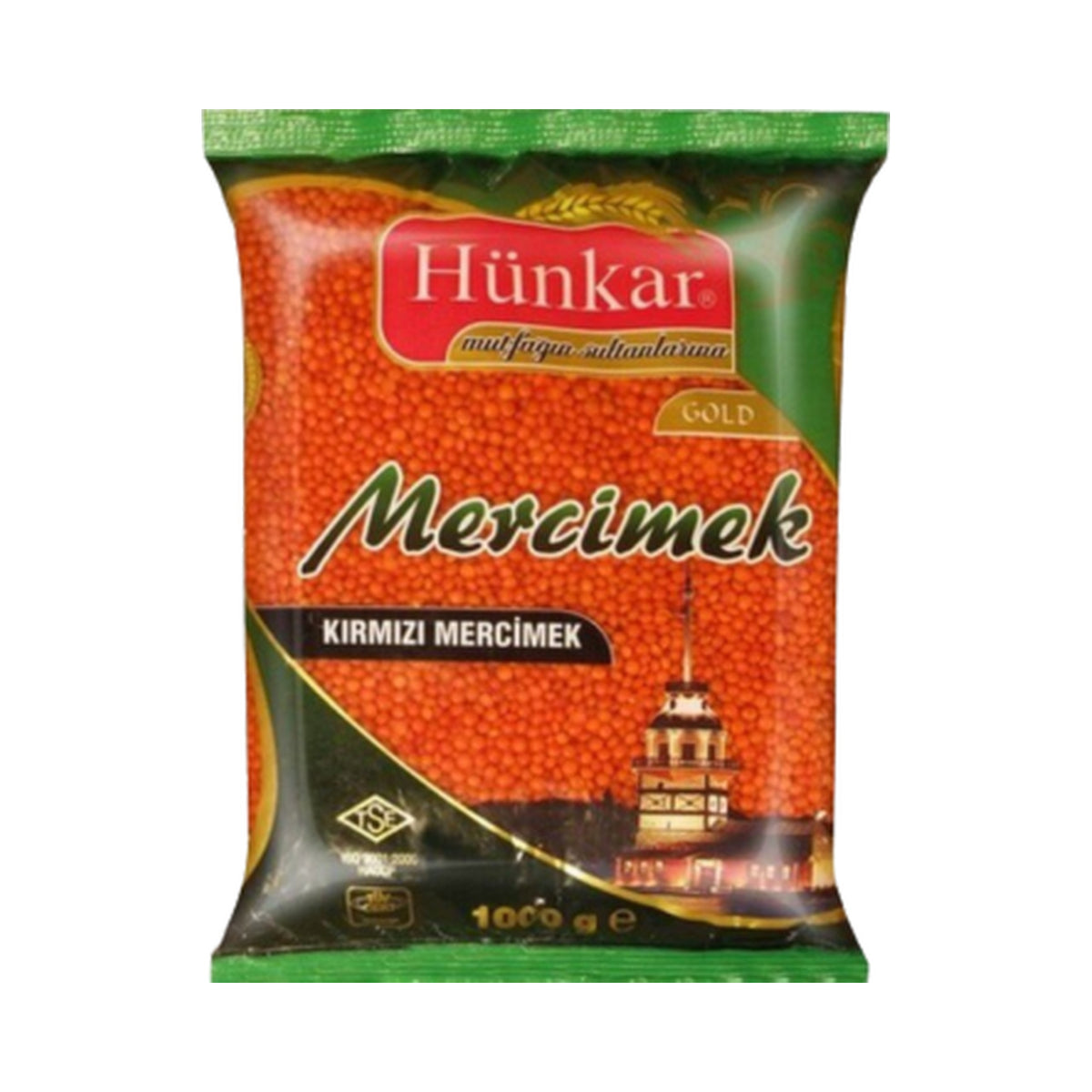 Hunkar Red Lentils 1000 g (Case of 16)