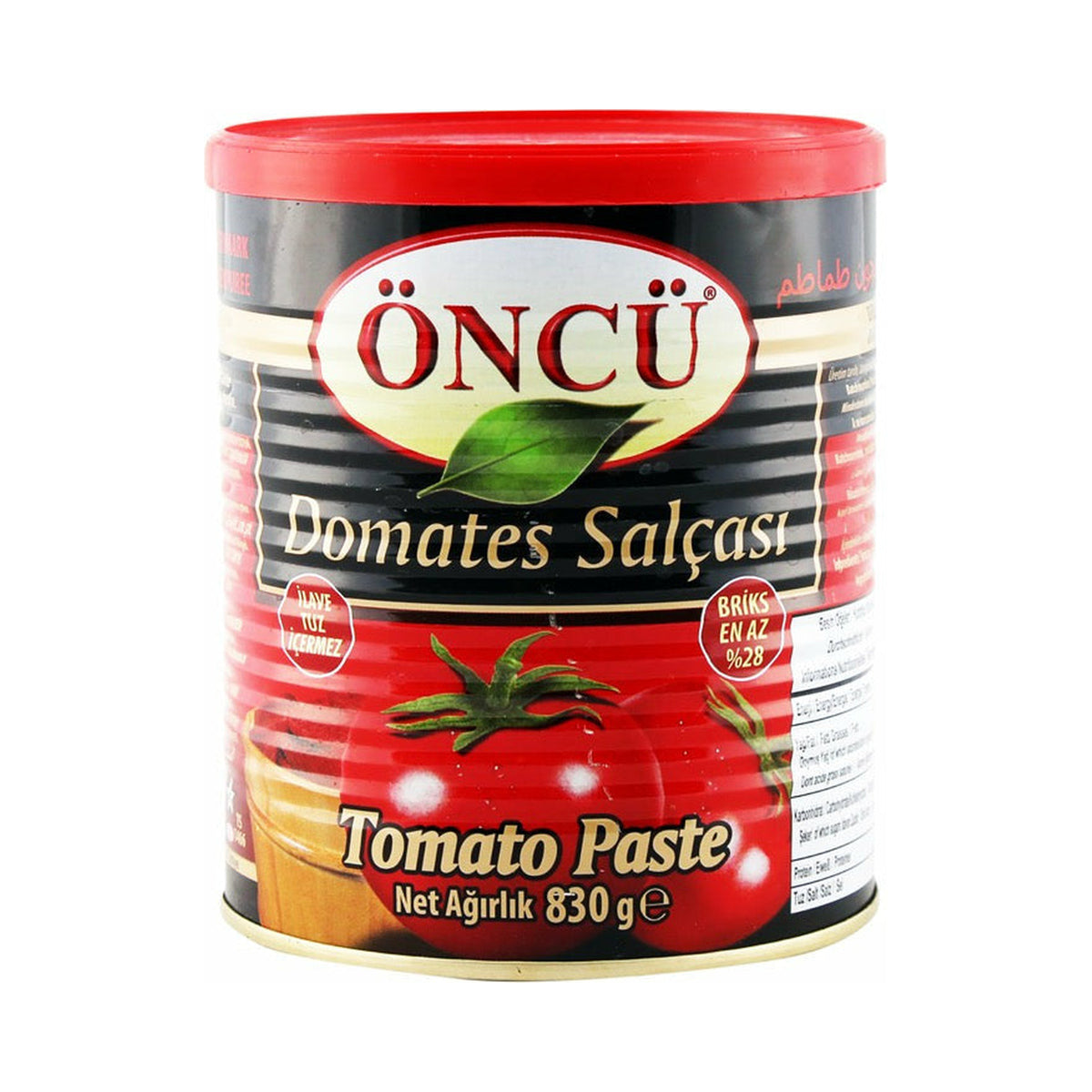 Oncu Tomato Paste in Tin 830 g (Case of 12)