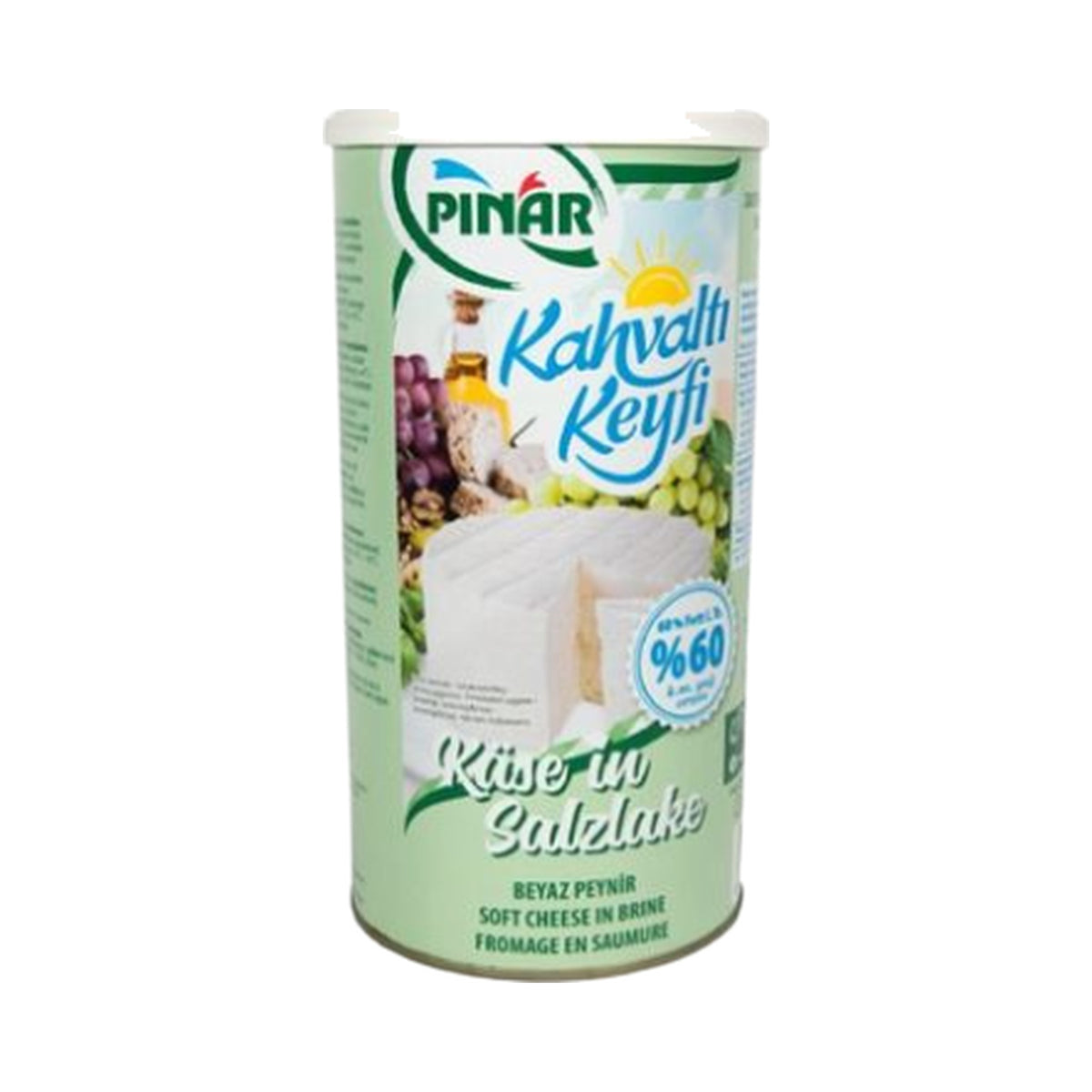 Pinar Breakfast Cheese 60% Fat 800 g (Case of 6)