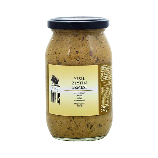 Taris Green Olive Paste in Glass Jar 370 ml (Case of 12)