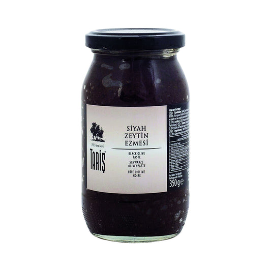 Taris Black Olive Paste in Glass Jar 370 ml (Case of 12)