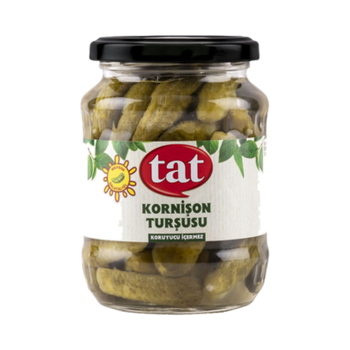 Tat Pickled Gherkins in Glass Jar 720 g (Case of 12)