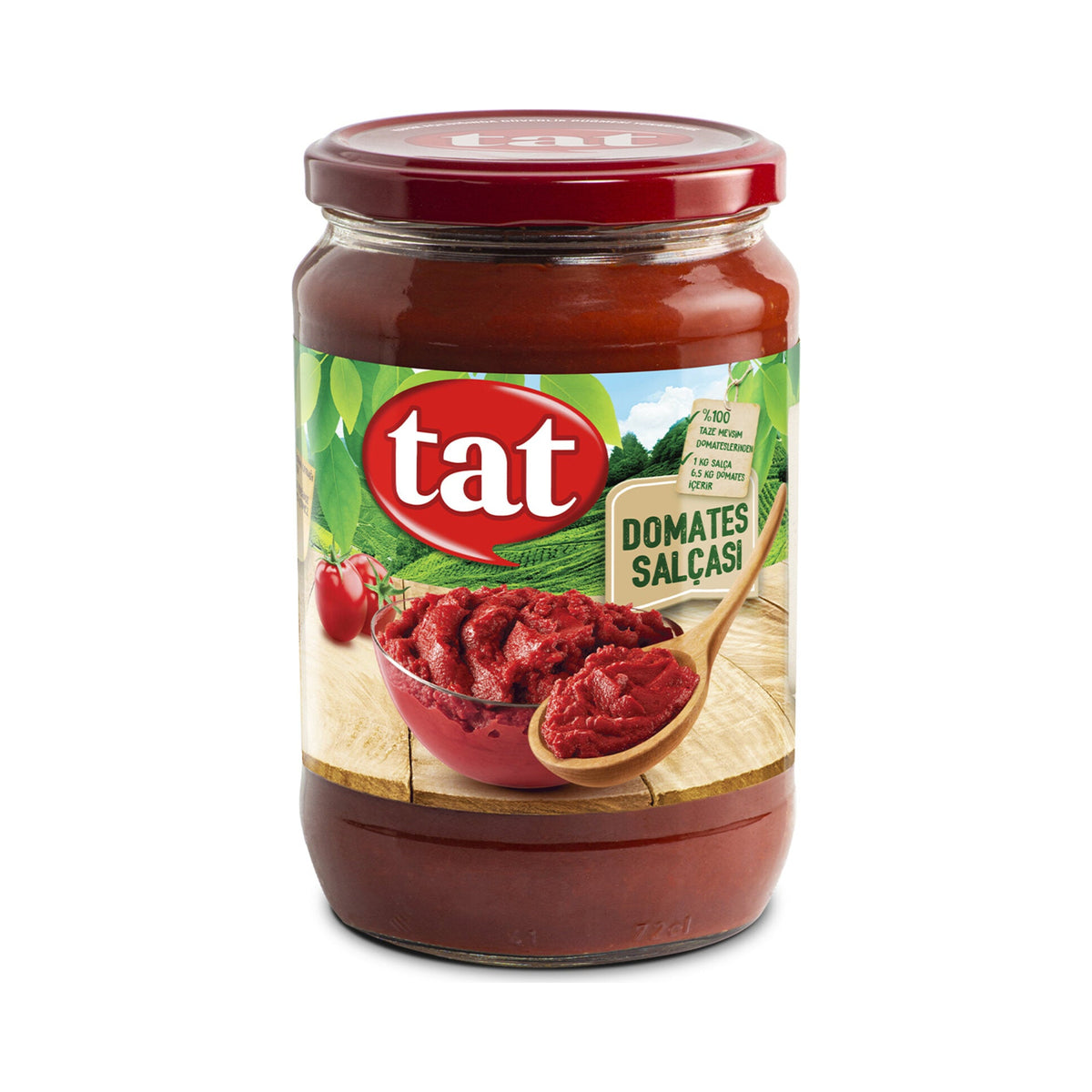 Tat Tomato Paste in Glass Jar 720 ml