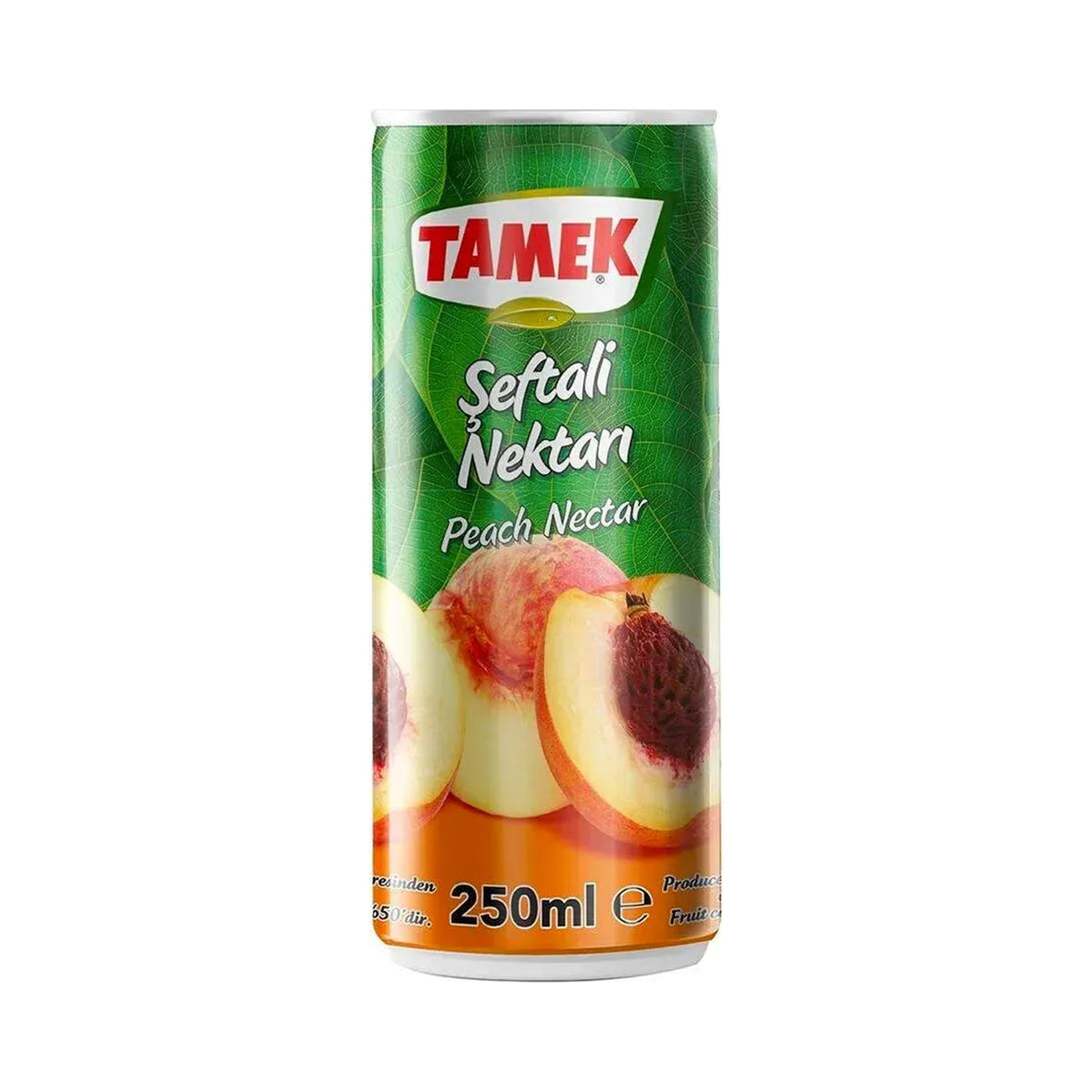 Tamek Peach Nectar in Tin Can 250 ml
