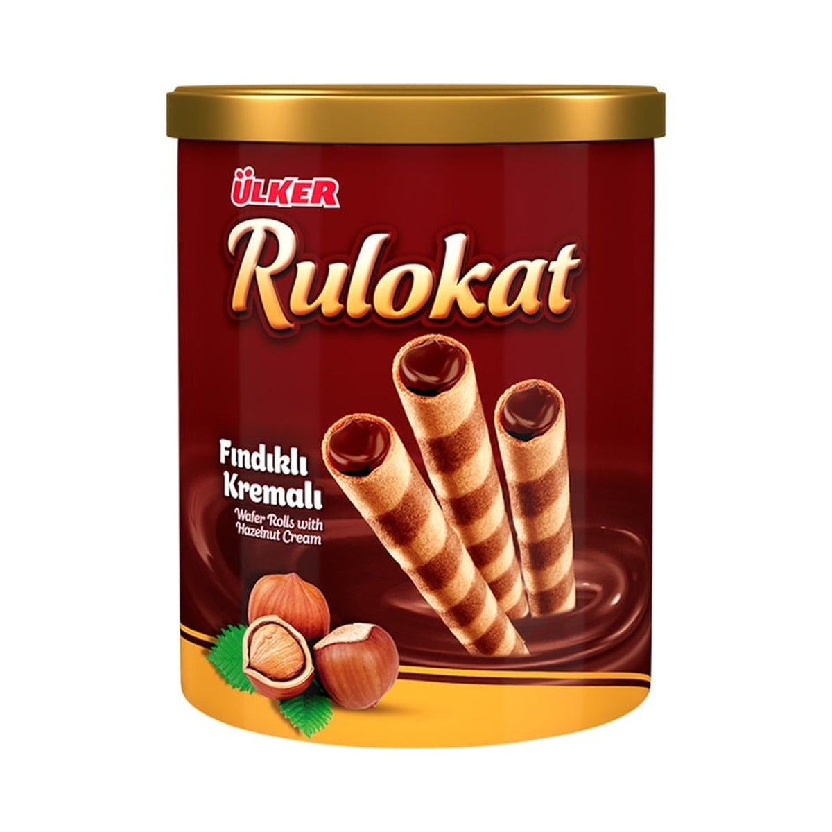 Ulker Rulokat Hazelnut Cream Filled Wafers 170 g