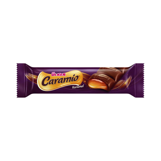 Ulker Caramio Caramel Filled Chocolate Bar 32 g (Case of 24)