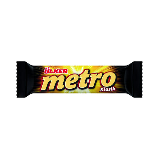 Ulker Metro Caramel Chocolate Bar 36 g (Case of 24)