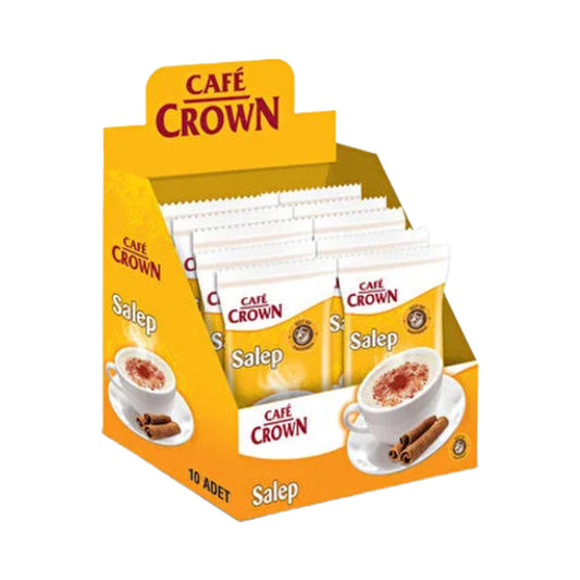 Ulker Cafe Crown Instant Salep Mix 15 g (Case of 10)
