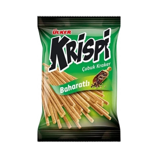 Ulker Krispi Spicy Cracker Sticks 50 g
