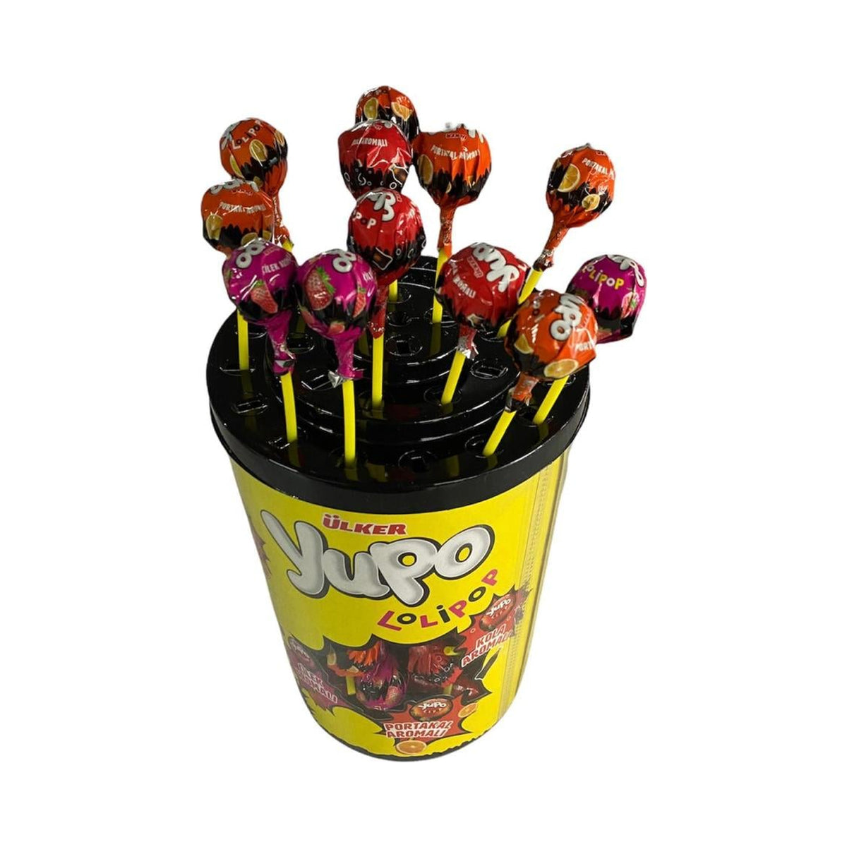 Ulker Yupo Assorted Lollipops 120-Pack