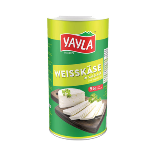 Yayla White Cheese 55% Cow Milk 800 g (Case of 6)