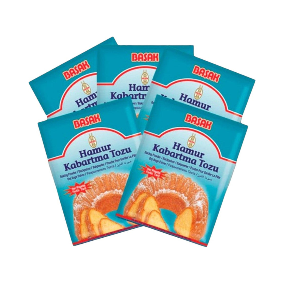 Basak Baking Powder 5 x 10 g