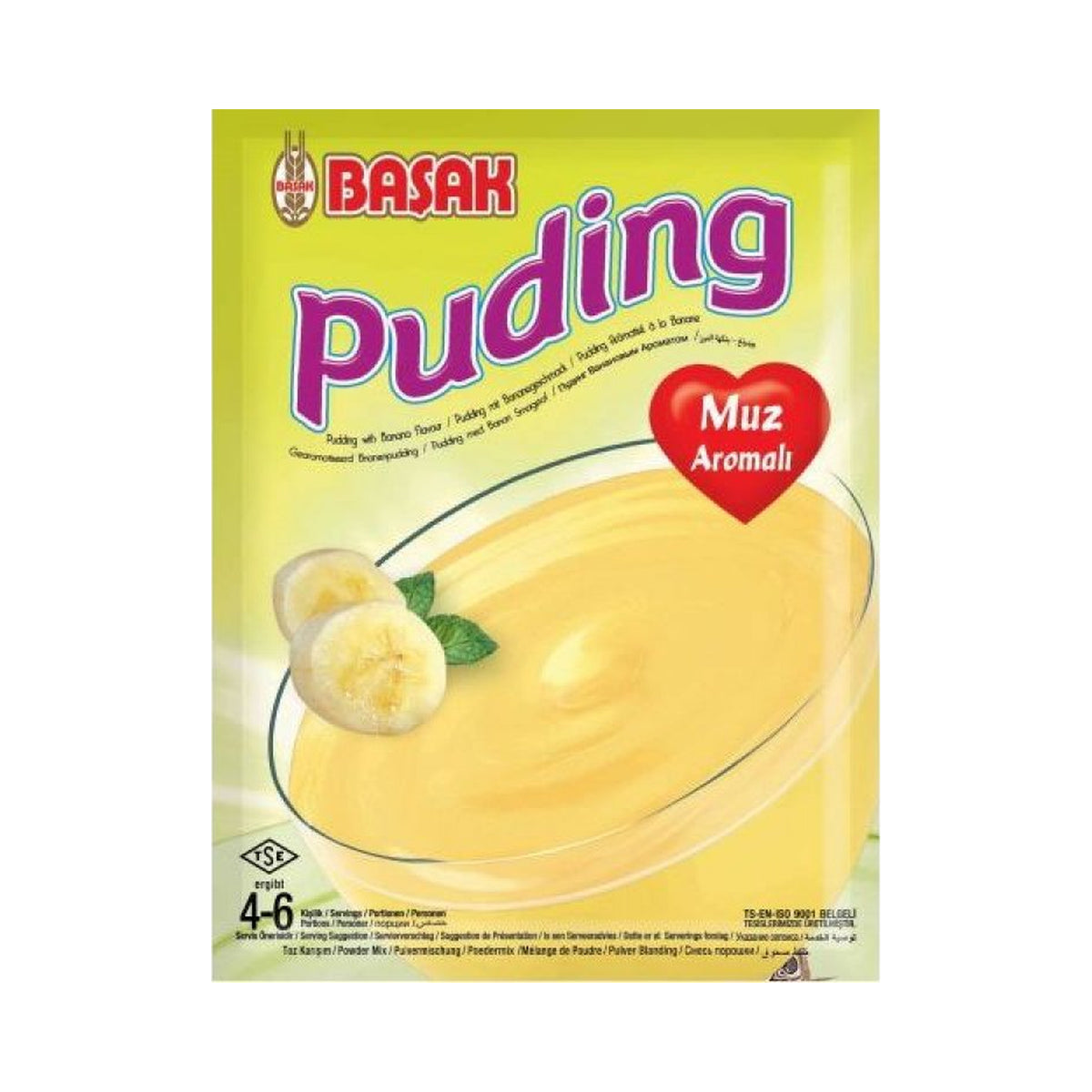 Basak Banana Pudding Mix 130 g
