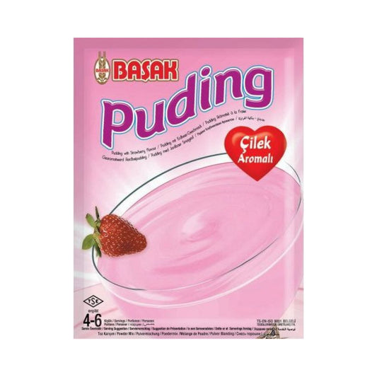 Basak Strawberry Pudding Mix 130 g
