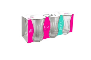 Lav Buse 324 Tea Glasses 6-Pack