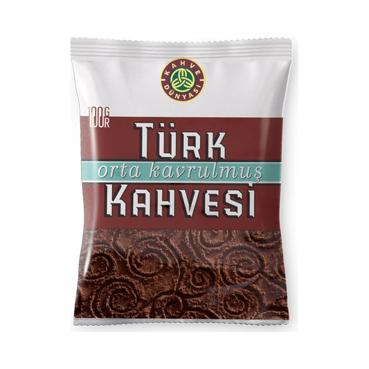 Kahve Dunyasi Medium Roast Turkish Coffee 100 g