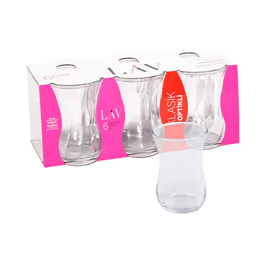 Lav Optik 30020 Tea Glasses 6-Pack