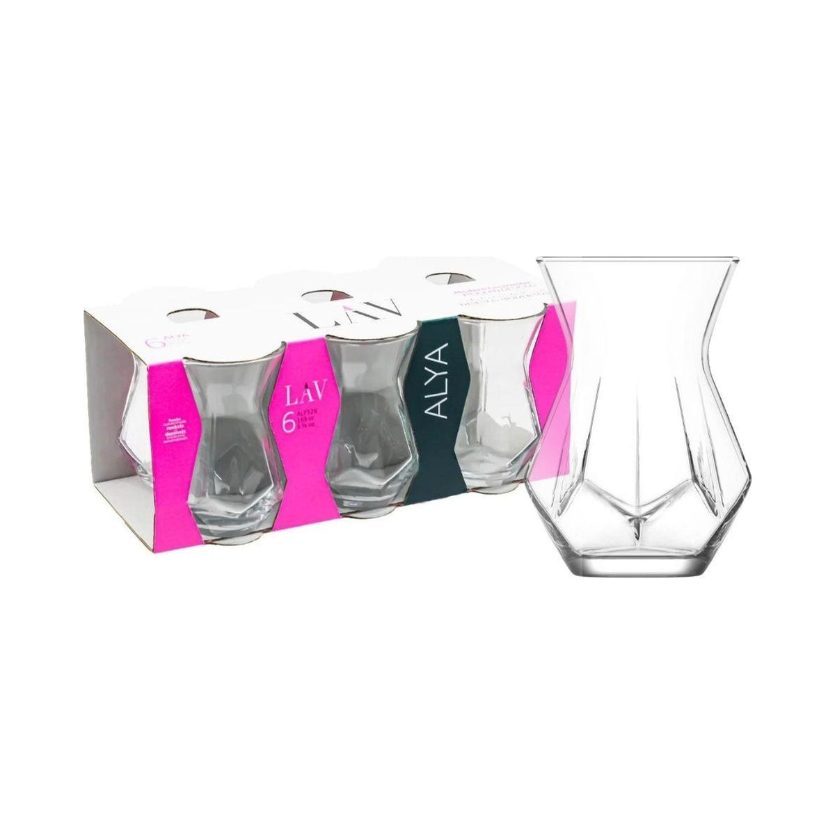 Lav Alya 326 Tea Glasses 6-Pack