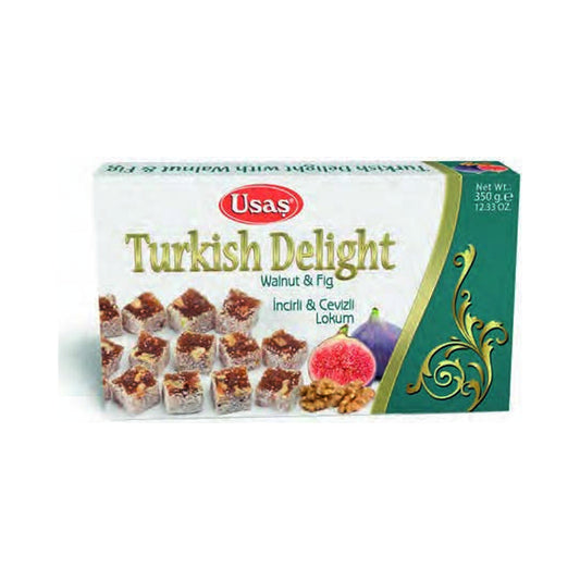 Usas Fig and Walnut Turkish Delight 350 g